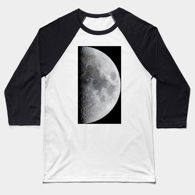 Half Moon Mystery Baseball T-Shirt by Z Snapper